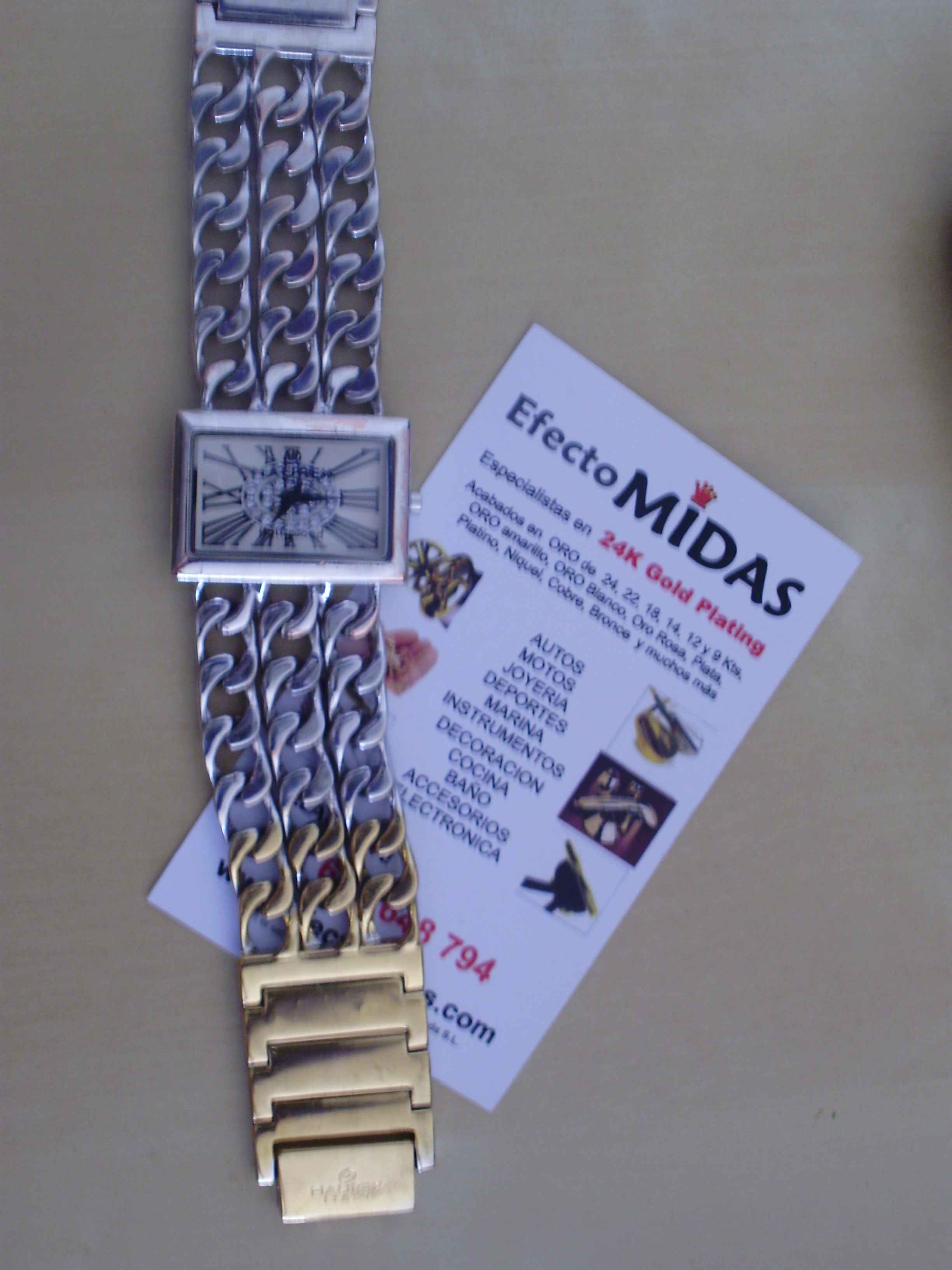 Trabajo de electroplatinado — EfectoMidas