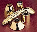 Grifería enchapada en oro